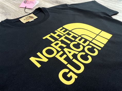 north face gucci футболка
